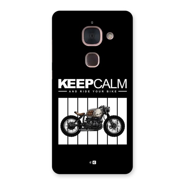 Keeps Calm Back Case for Le Max 2