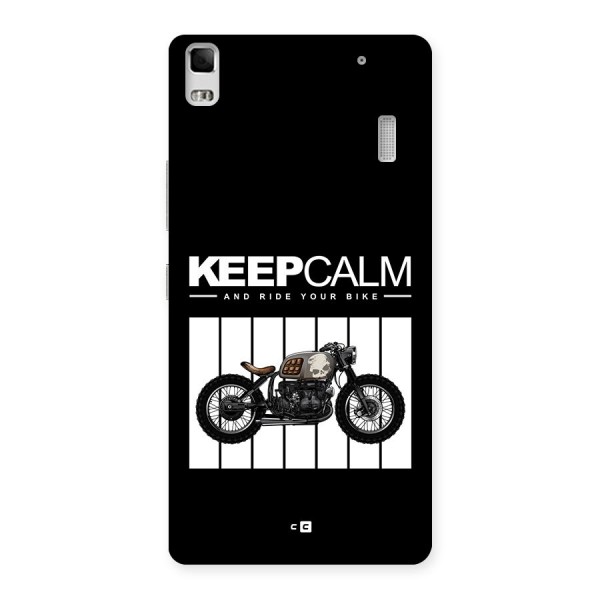 Keeps Calm Back Case for Lenovo K3 Note
