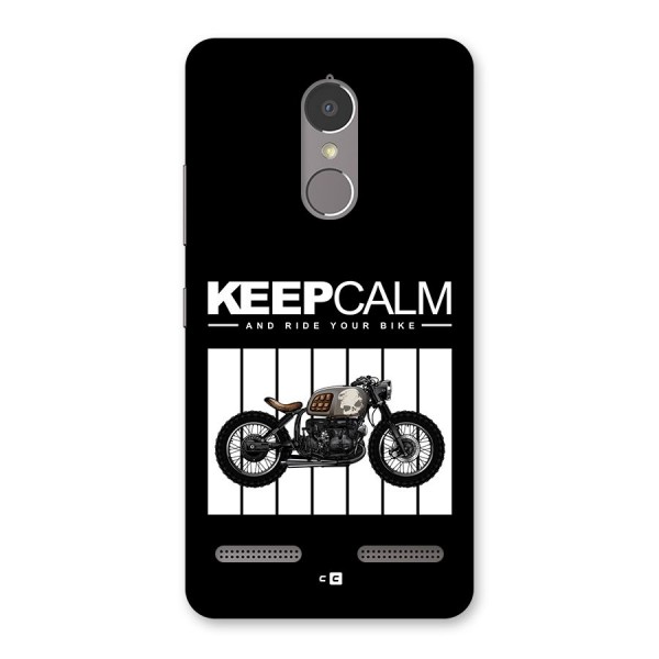 Keeps Calm Back Case for Lenovo K6 Power