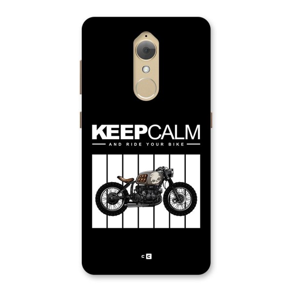 Keeps Calm Back Case for Lenovo K8