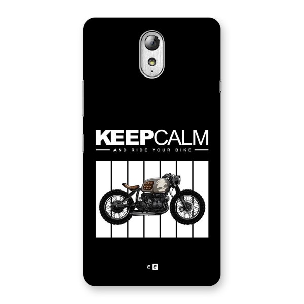 Keeps Calm Back Case for Lenovo Vibe P1M