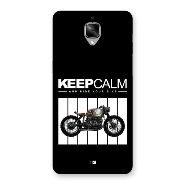 Keeps Calm Back Case for OnePlus 3