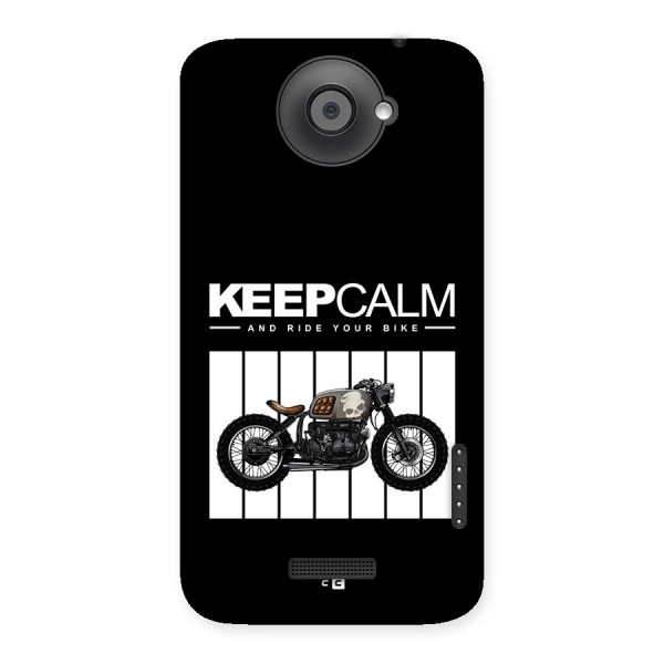 Keeps Calm Back Case for One X