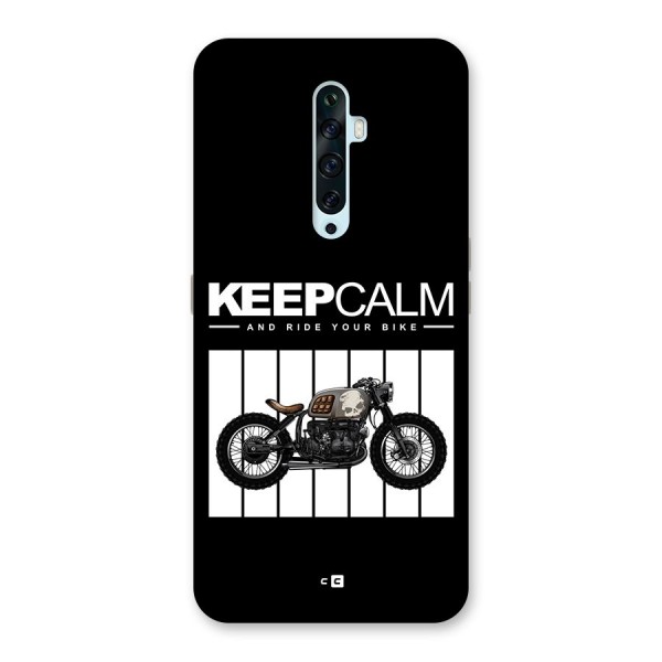Keeps Calm Back Case for Oppo Reno2 F