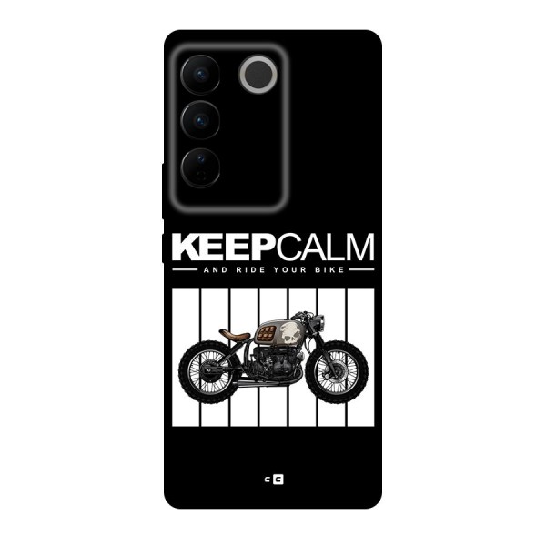 Keeps Calm Back Case for Vivo V27