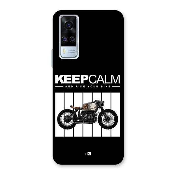 Keeps Calm Back Case for Vivo Y31