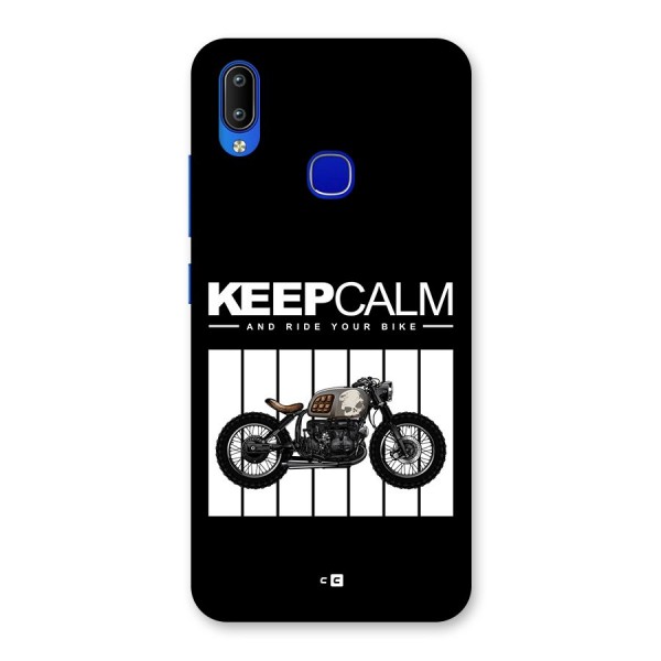 Keeps Calm Back Case for Vivo Y91