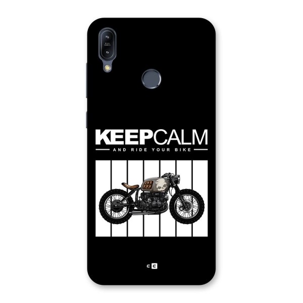 Keeps Calm Back Case for Zenfone Max M2