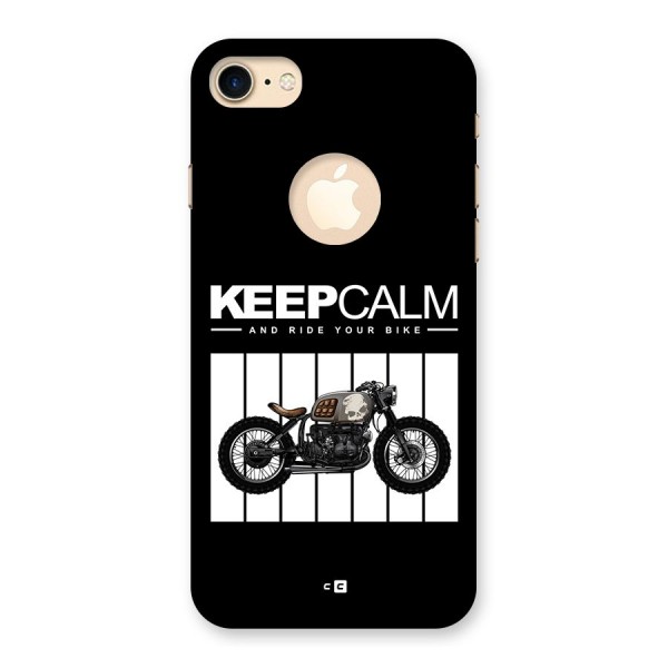 Keeps Calm Back Case for iPhone 7 Logo Cut