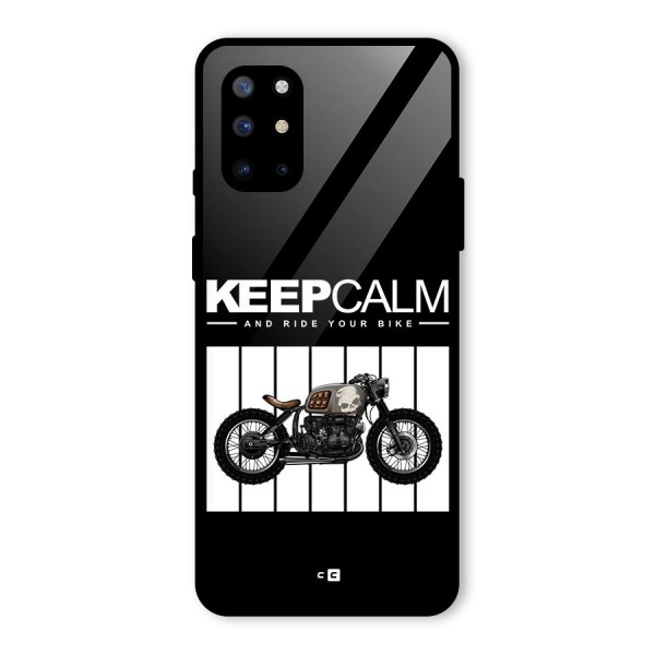 Keeps Calm Glass Back Case for OnePlus 8T