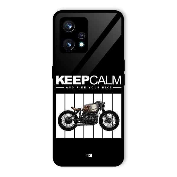 Keeps Calm Glass Back Case for Realme 9 Pro Plus 5G