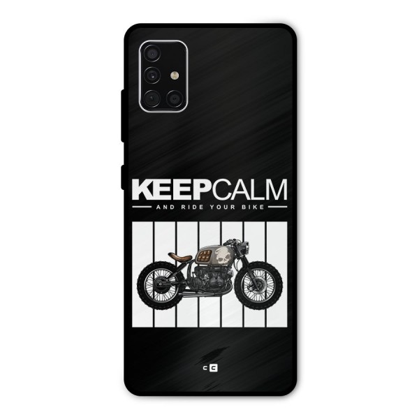 Keeps Calm Metal Back Case for Galaxy A51