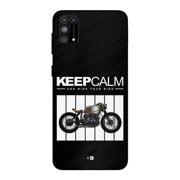 Keeps Calm Metal Back Case for Galaxy F41