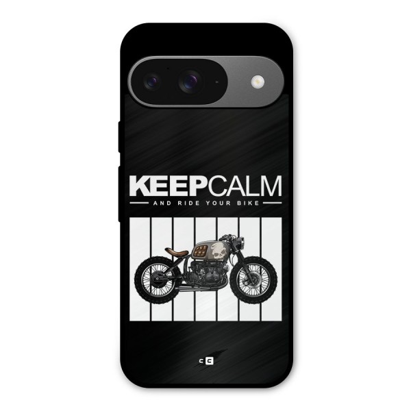 Keeps Calm Metal Back Case for Google Pixel 9