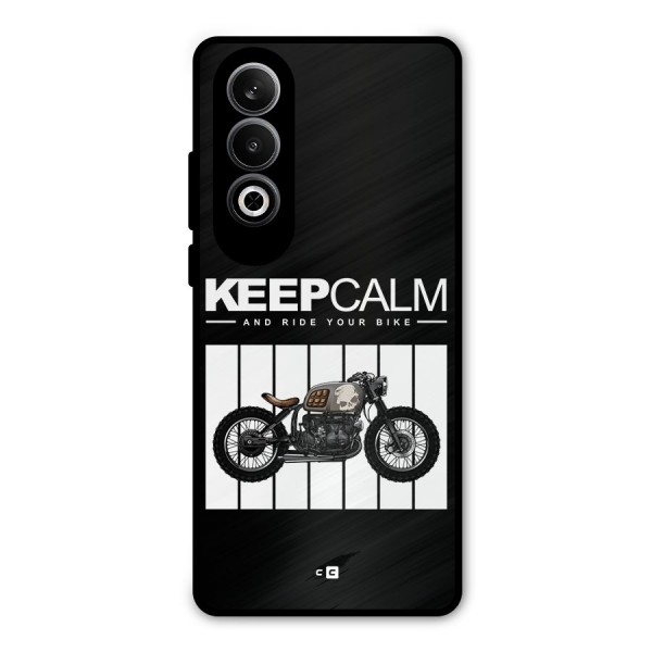 Keeps Calm Metal Back Case for OnePlus Nord CE4