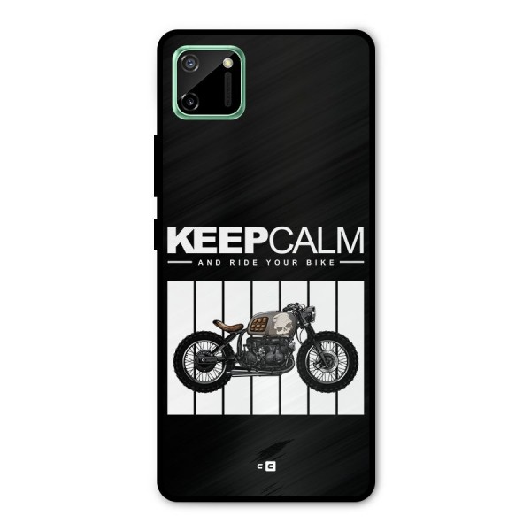 Keeps Calm Metal Back Case for Realme C11