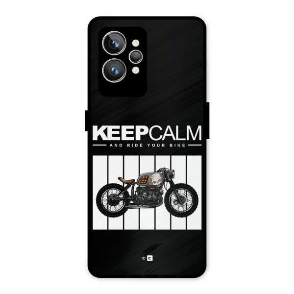 Keeps Calm Metal Back Case for Realme GT2 Pro