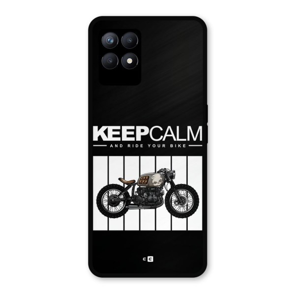 Keeps Calm Metal Back Case for Realme Narzo 50