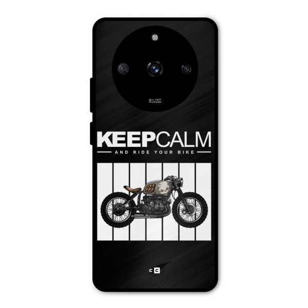 Keeps Calm Metal Back Case for Realme Narzo 60 5G