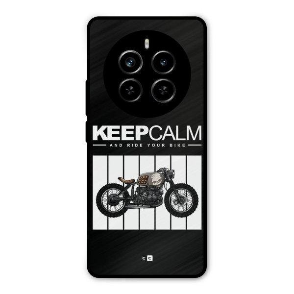 Keeps Calm Metal Back Case for Realme P1 Pro