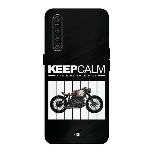 Keeps Calm Metal Back Case for Realme XT