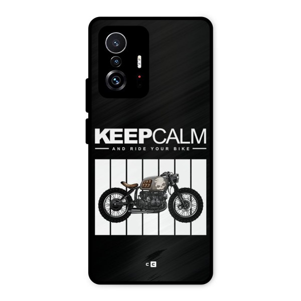 Keeps Calm Metal Back Case for Xiaomi 11T Pro
