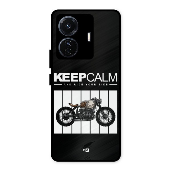 Keeps Calm Metal Back Case for iQOO Z6