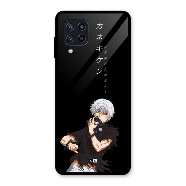 Ken Kanek Unveiling Mask Glass Back Case for Galaxy M32