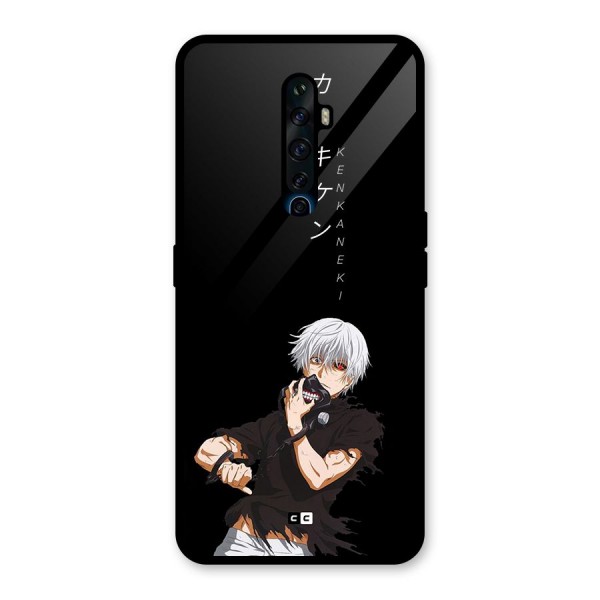 Ken Kanek Unveiling Mask Glass Back Case for Oppo Reno2 F