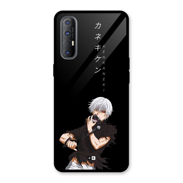 Ken Kanek Unveiling Mask Glass Back Case for Oppo Reno3 Pro