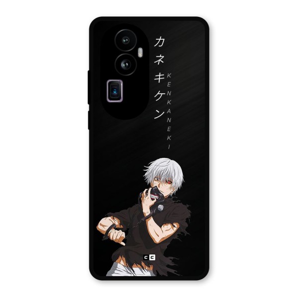 Ken Kanek Unveiling Mask Metal Back Case for Oppo Reno10 Pro Plus