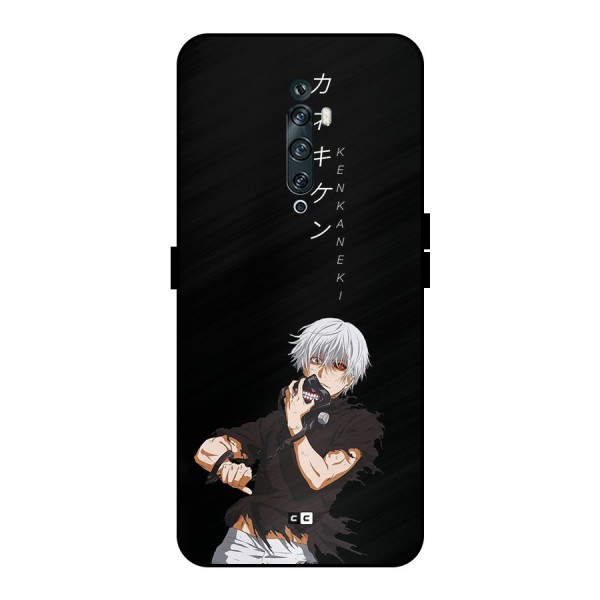 Ken Kanek Unveiling Mask Metal Back Case for Oppo Reno2 F