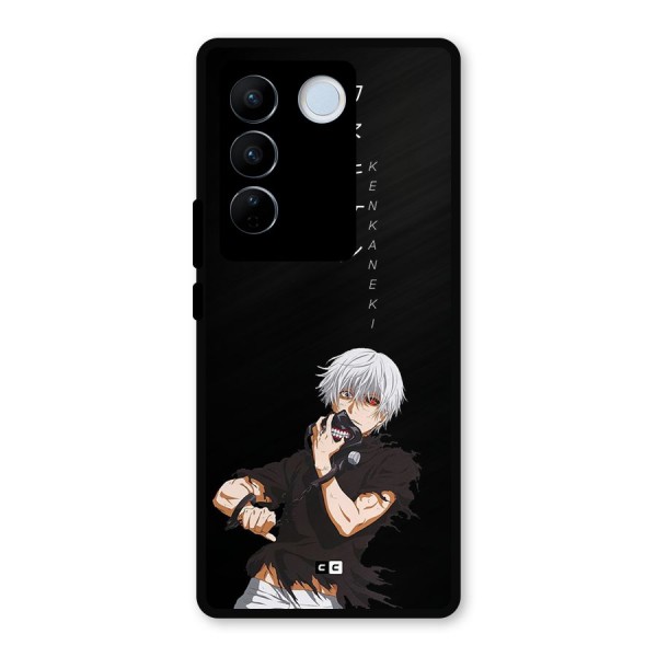Ken Kanek Unveiling Mask Metal Back Case for Vivo V27 Pro