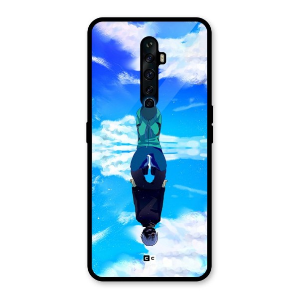 Ken Kaneki Reflection Glass Back Case for Oppo Reno2 F