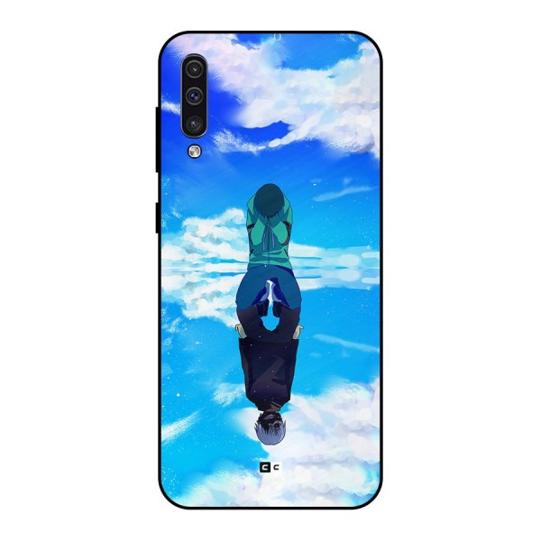Ken Kaneki Reflection Metal Back Case for Galaxy A30s