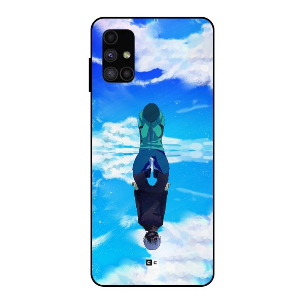 Ken Kaneki Reflection Metal Back Case for Galaxy M51