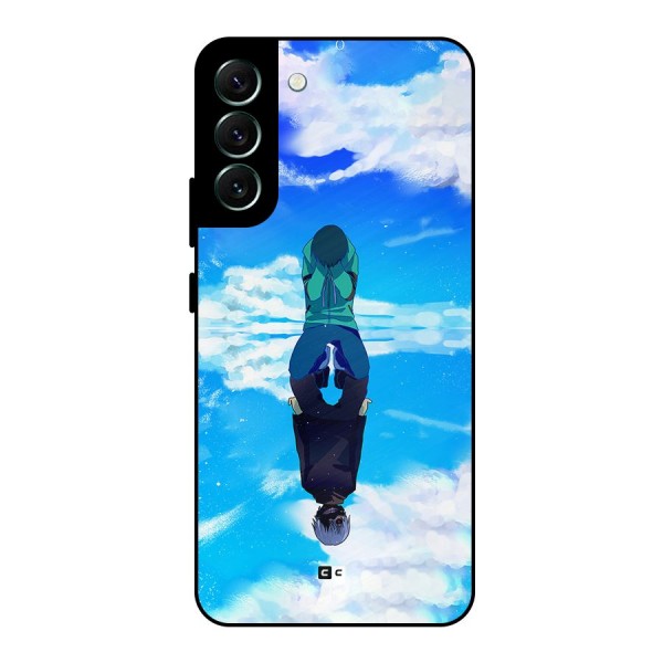 Ken Kaneki Reflection Metal Back Case for Galaxy S22 Plus 5G