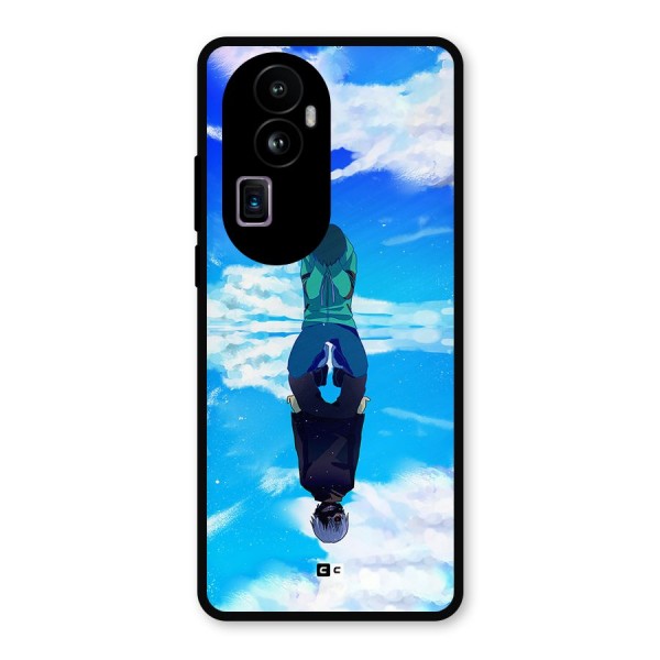 Ken Kaneki Reflection Metal Back Case for Oppo Reno10 Pro Plus