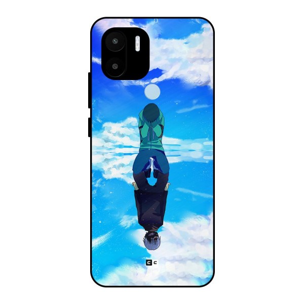 Ken Kaneki Reflection Metal Back Case for Redmi A1 Plus