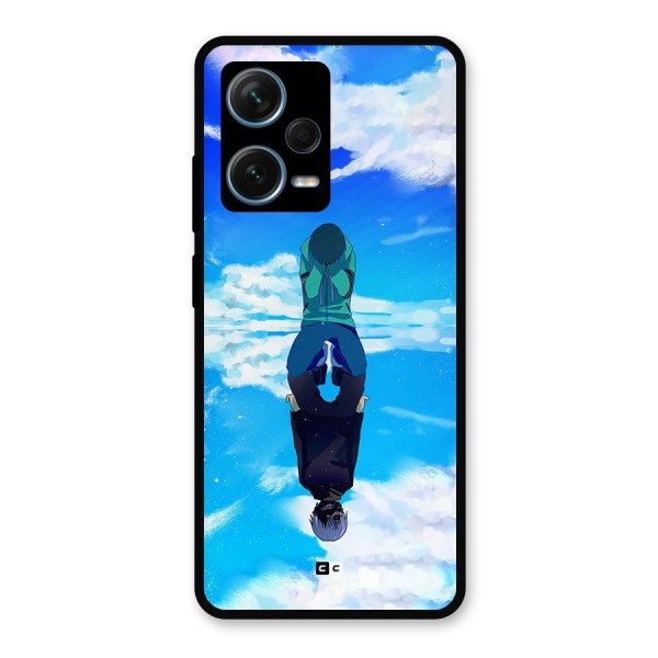 Ken Kaneki Reflection Metal Back Case for Redmi Note 12 Pro Plus 5G