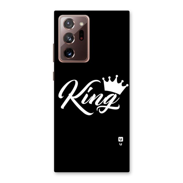 King Crown Typography Back Case for Galaxy Note 20 Ultra