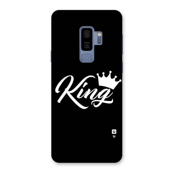 King Crown Typography Back Case for Galaxy S9 Plus