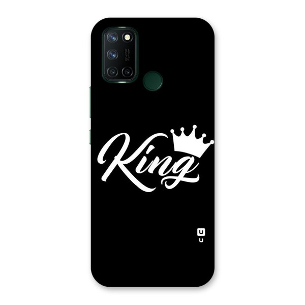King Crown Typography Back Case for Realme C17
