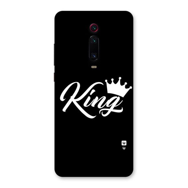 King Crown Typography Back Case for Redmi K20 Pro
