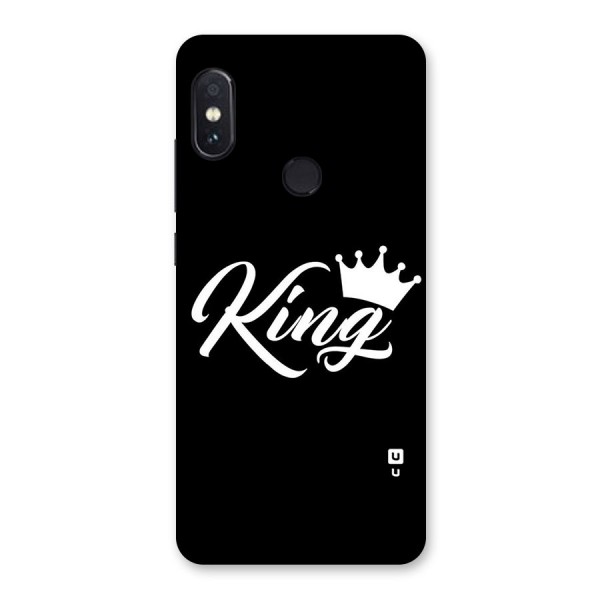 King Crown Typography Back Case for Redmi Note 5 Pro