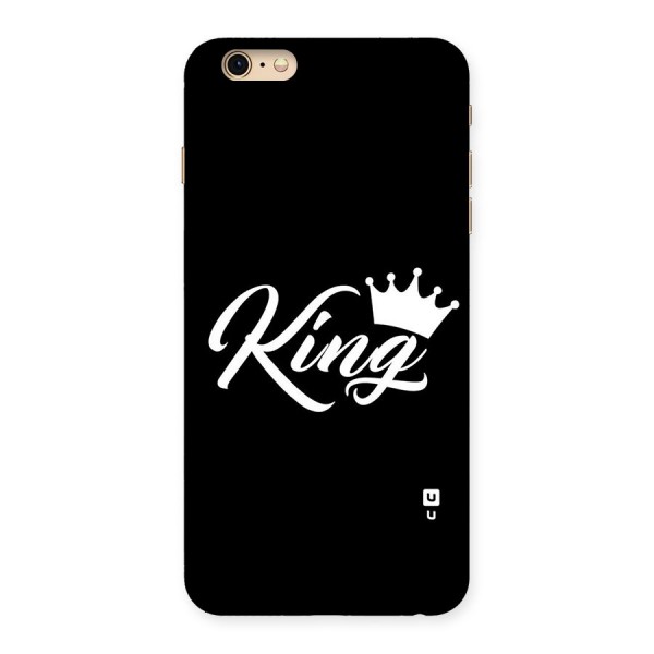 King Crown Typography Back Case for iPhone 6 Plus 6S Plus