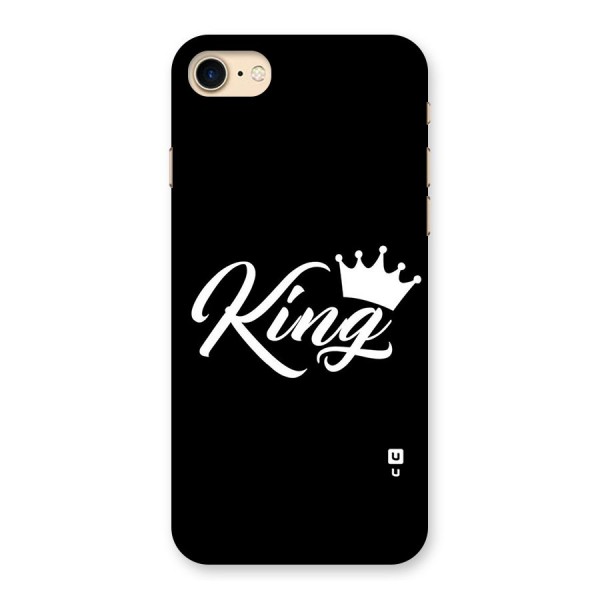 King Crown Typography Back Case for iPhone 7