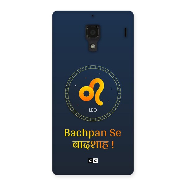 King Leo Back Case for Redmi 1s