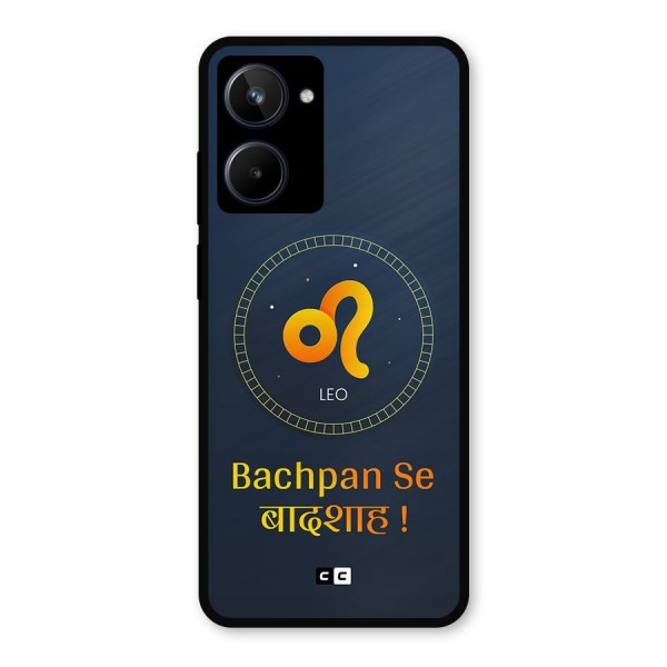 King Leo Metal Back Case for Realme 10
