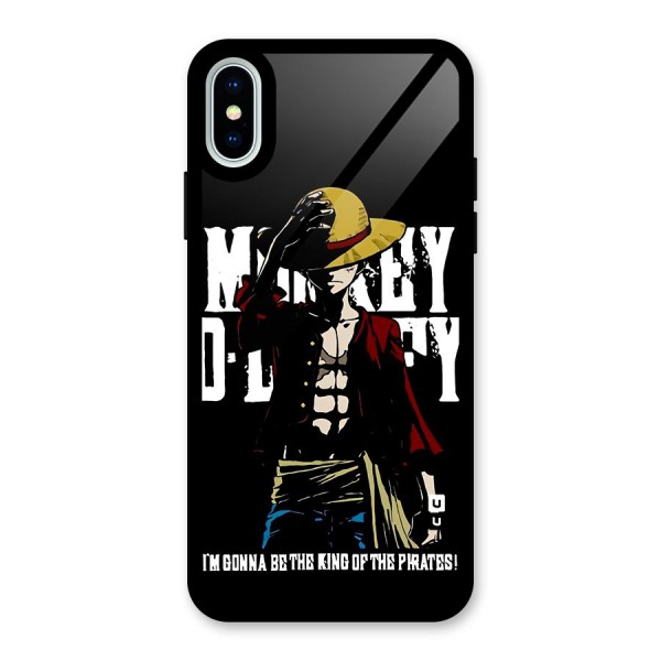 King Of Pirates Glass Back Case for iPhone X